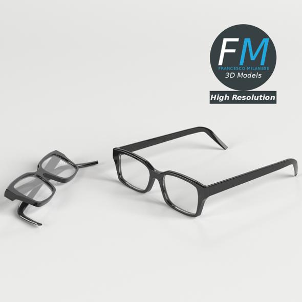 Glasses - 3DOcean Item for Sale