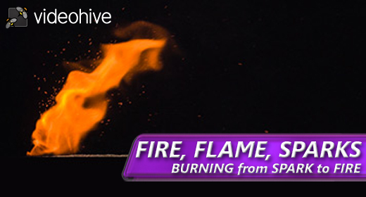 Fire, Flame, Sparks