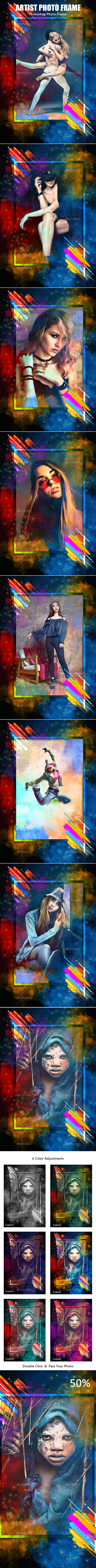 Artist Photo Frame - Photo Templates Graphics
