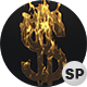 Dollar Sign On Fire - VideoHive Item for Sale