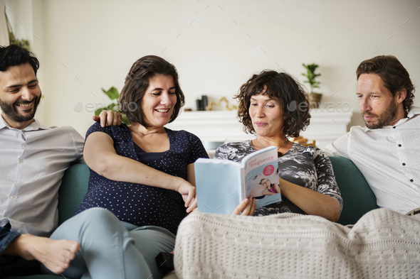 Pregnant support group meetup in a house Stock Photo by Rawpixel | PhotoDune