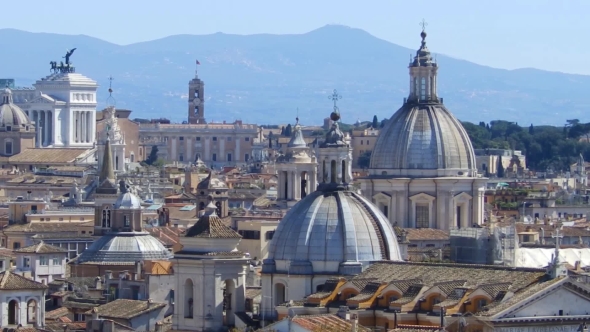 View on the Rooftops of Rome alt