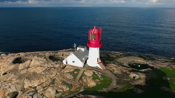 Lindesnes Fyr Lighthouse, Norway alt
