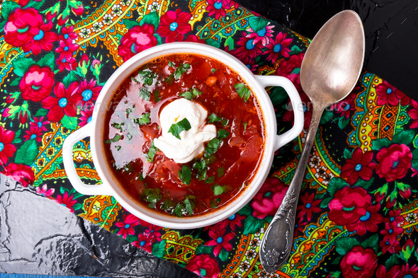 Borsch - Stock Photo - Images