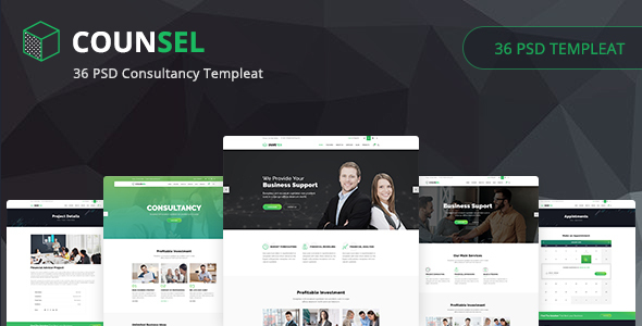 Counsel - Business Consulting Template - Business Corporate