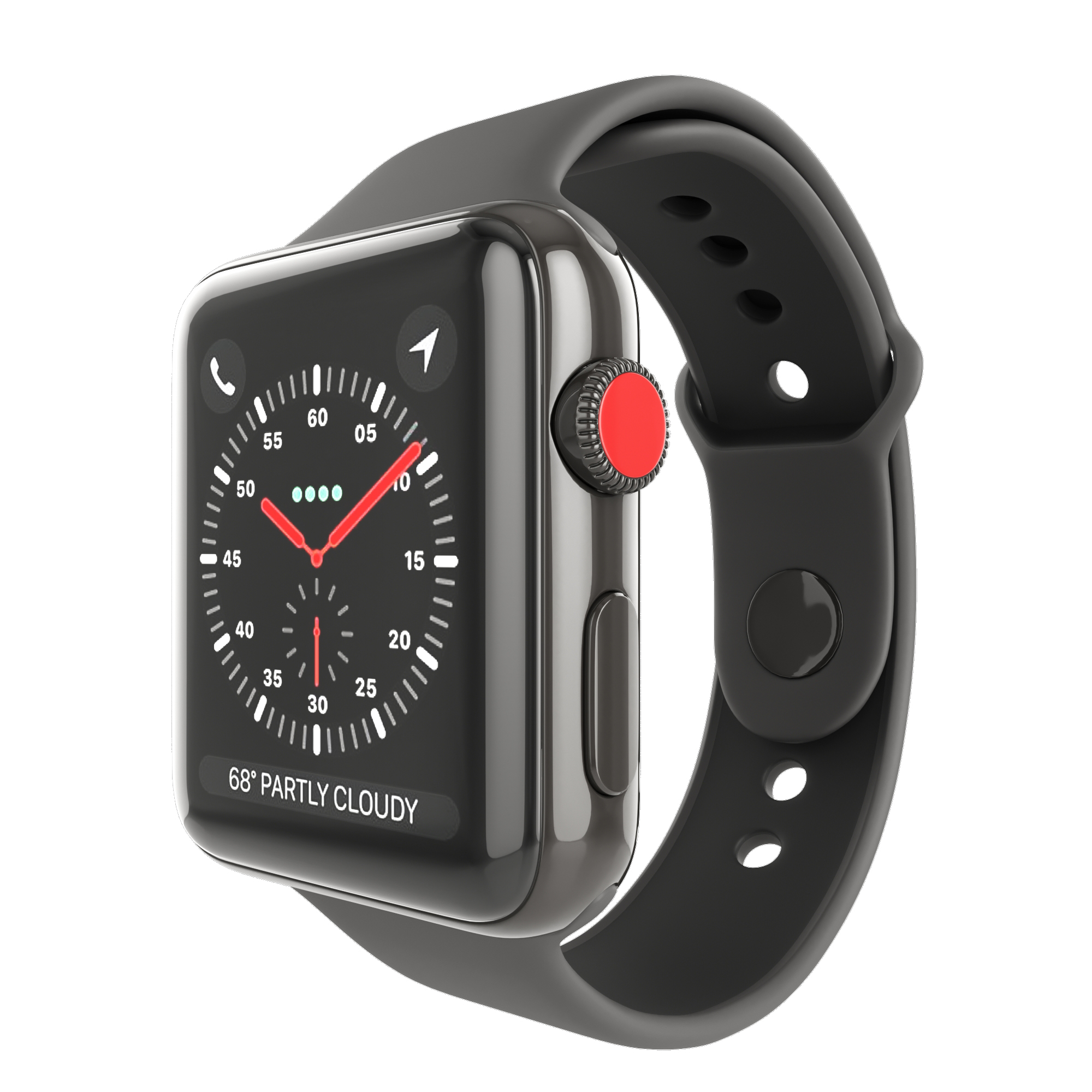 Apple Watch Edition Series 3 42mm with Sport Band Ceramic Black