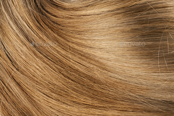 Wavy blond human hair Stock Photo by alexstand | PhotoDune