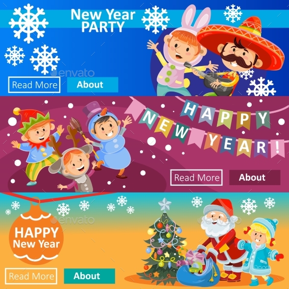 Vector Christmas Carnival Party - Miscellaneous Seasons/Holidays