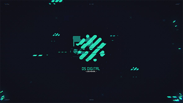 Digital Glitch Logo - VideoHive 21427662