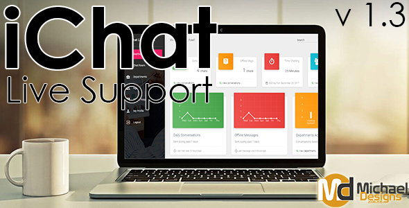 iChat - Realtime PHP Live Support System - CodeCanyon Item for Sale