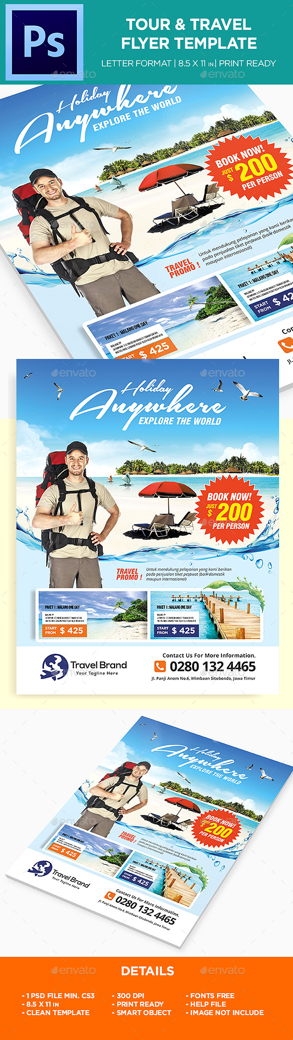 Travel Flyer - Holidays Events