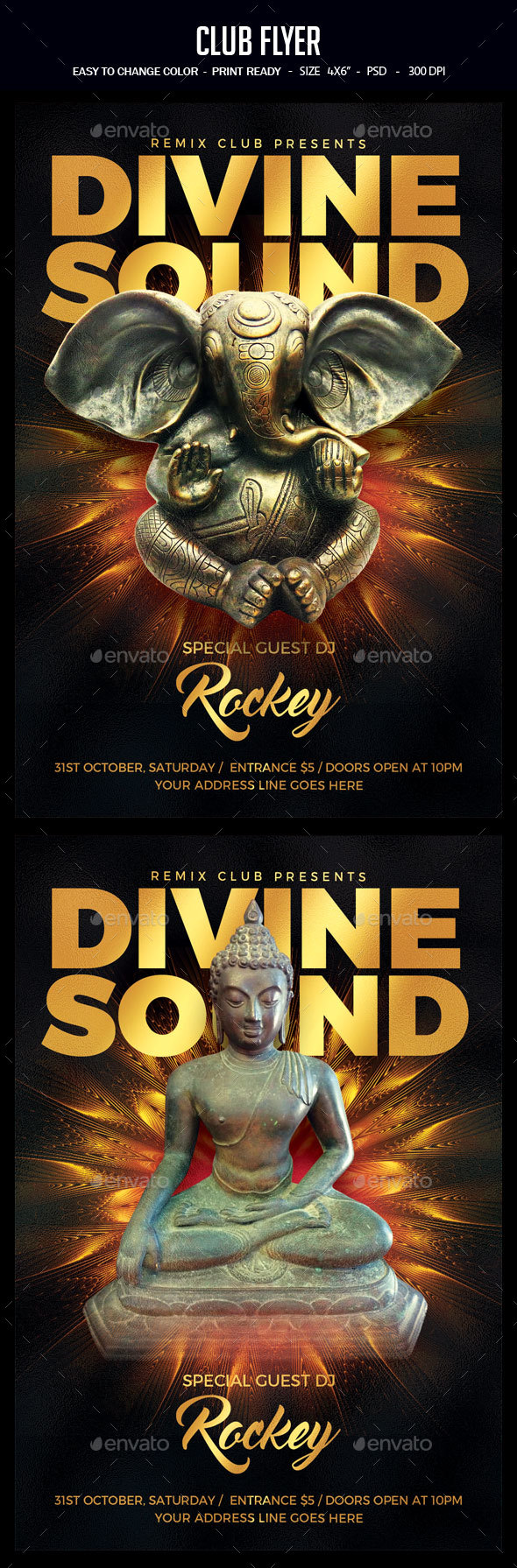 Club Flyer - Clubs & Parties Events