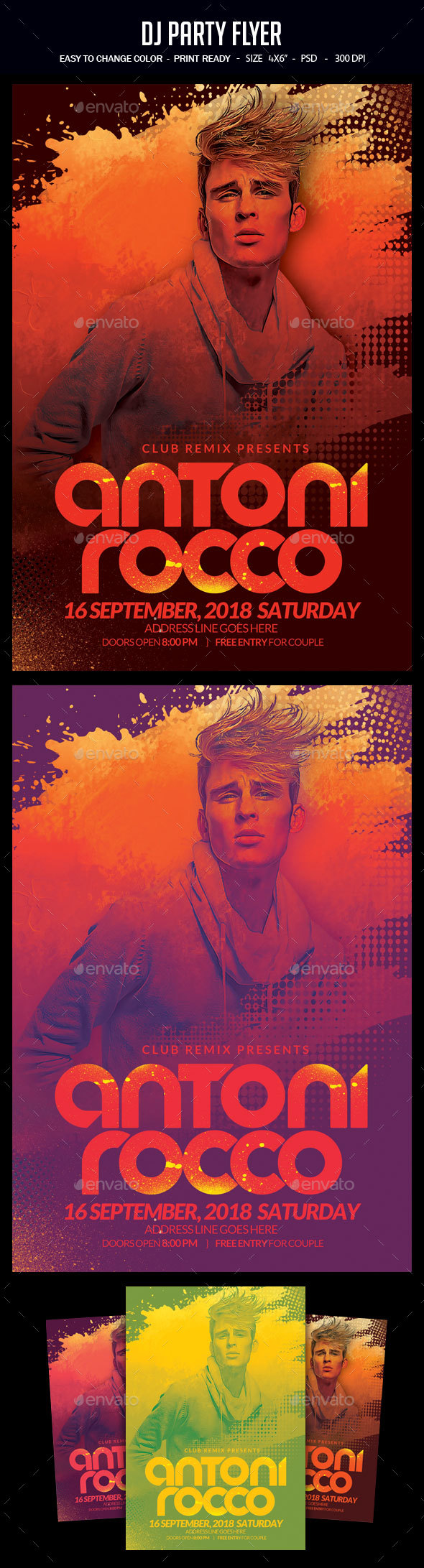 DJ Party Flyer - Clubs & Parties Events