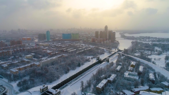 Canal Named After Moscow, Russia. alt