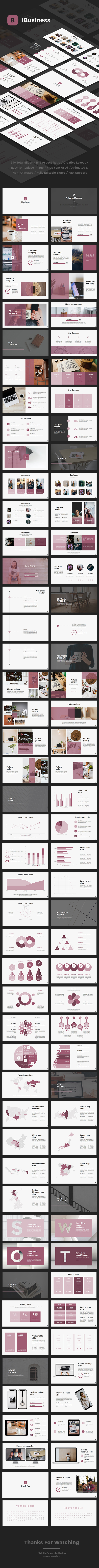 iBusiness Keynote - Business Keynote Templates