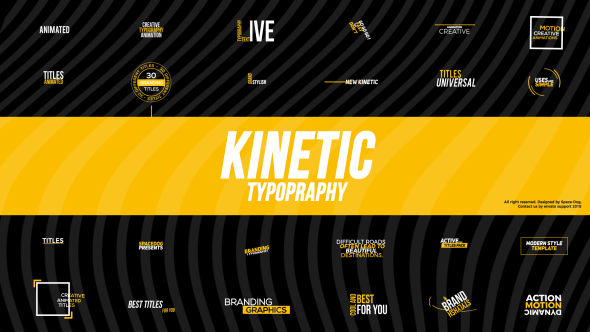 Kinetic Typography - VideoHive 21409048