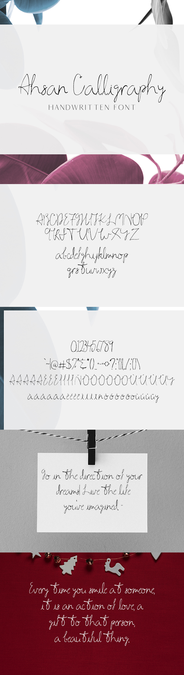 Ahsan Calligraphy Script Font - Calligraphy Script