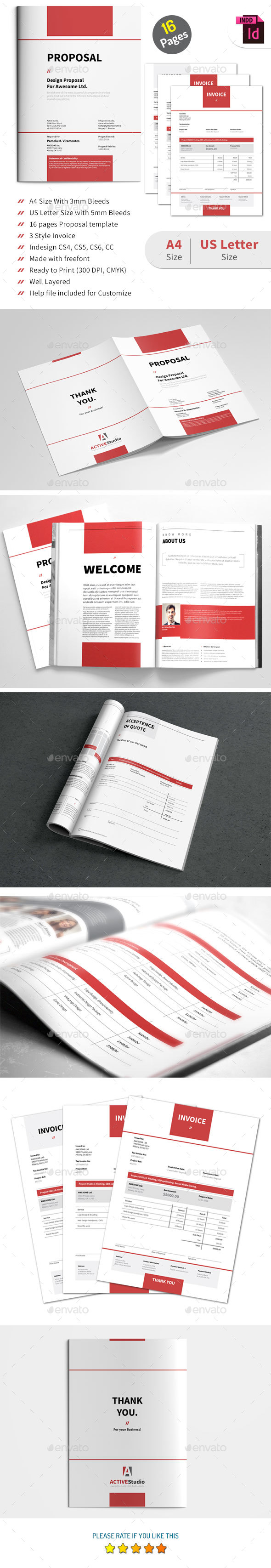 Proposal - Proposals & Invoices Stationery
