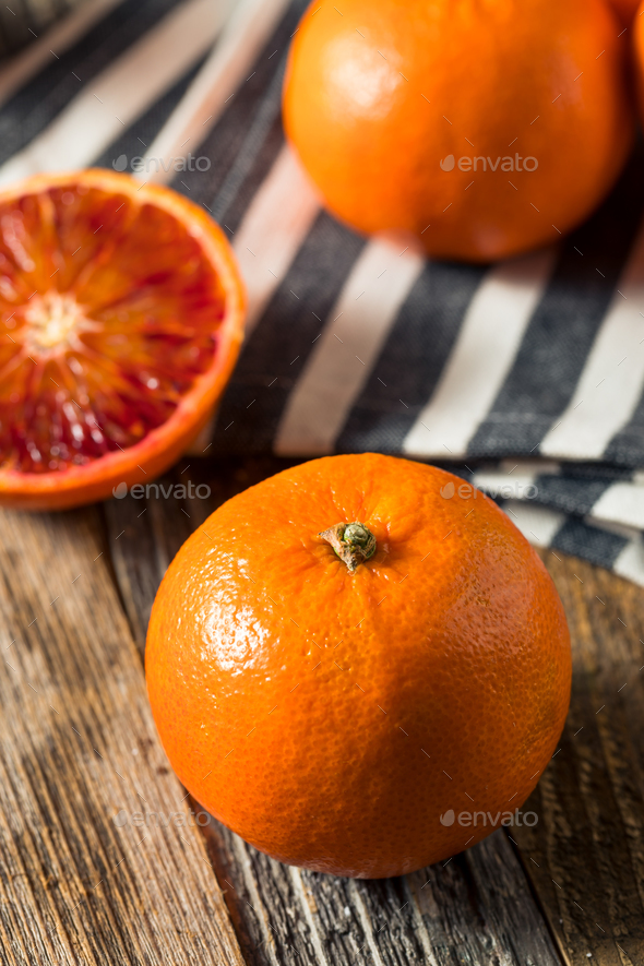 Raw Organic Ruby Tango Blood Orange Clementines Stock Photo by bhofack2