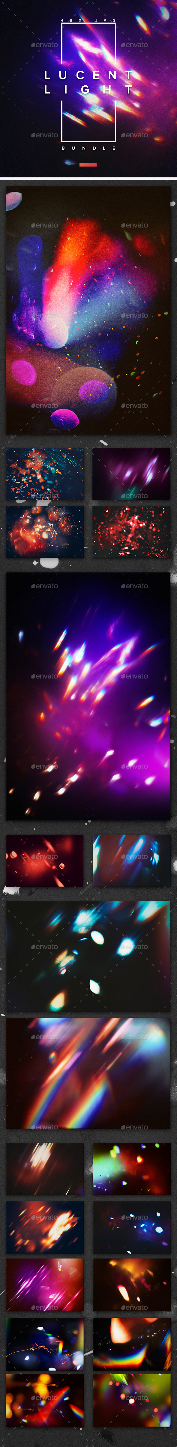 480 Lucent Light Backgrounds - Abstract Backgrounds