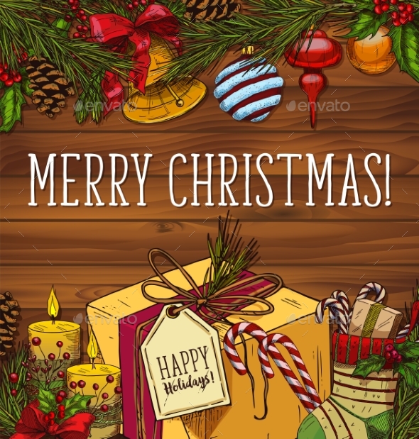 Christmas Card and 2018 Happy New Year - Christmas Seasons/Holidays