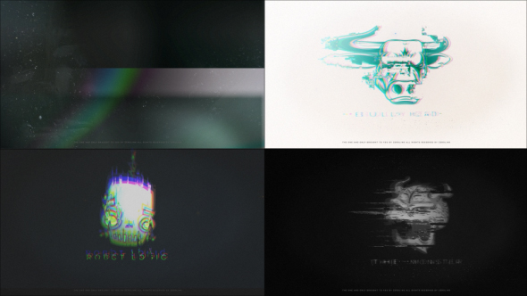 Aphex Glitch Logo - VideoHive 21433415