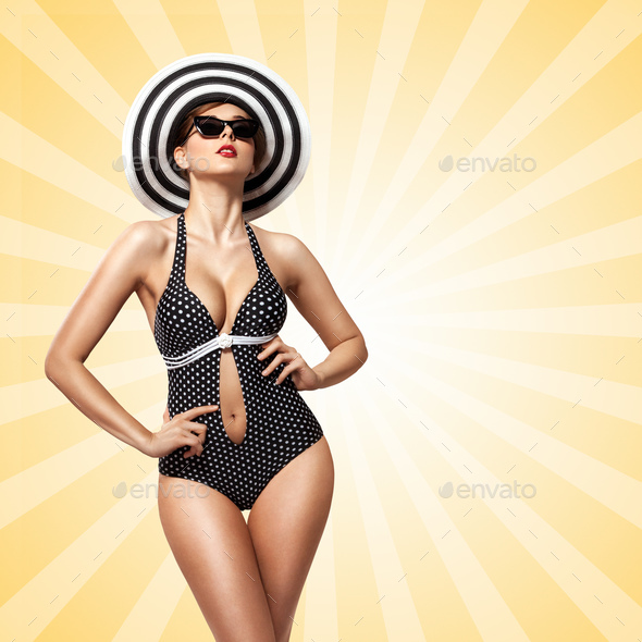 Sunbathing. - Stock Photo - Images
