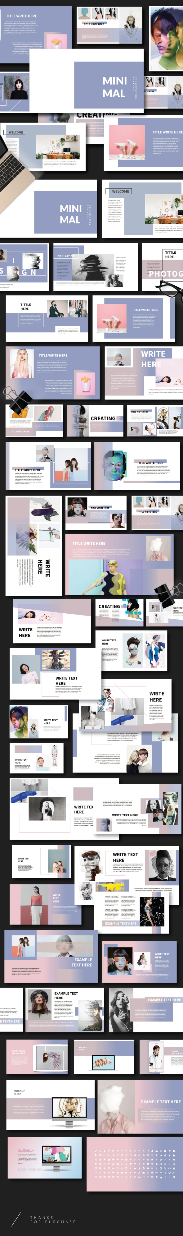Minimal - Creative Keynote Template - Creative PowerPoint Templates