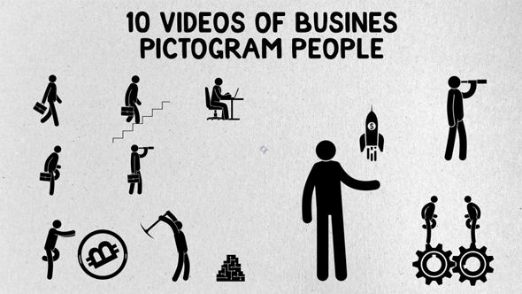 Pictogram Business People Pack