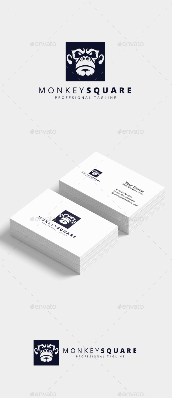 Monkey Logo - Animals Logo Templates