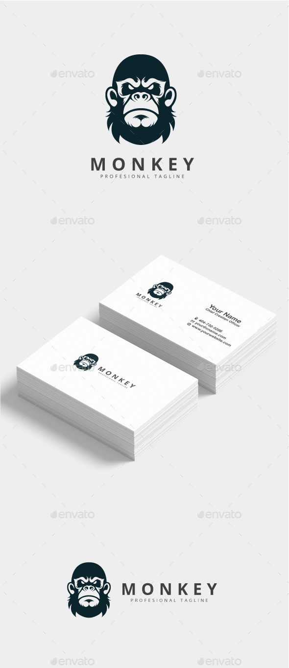 Monkey Logo - Animals Logo Templates