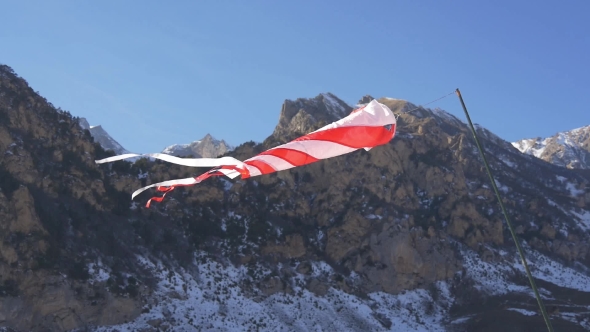 Windsock in the Mountains