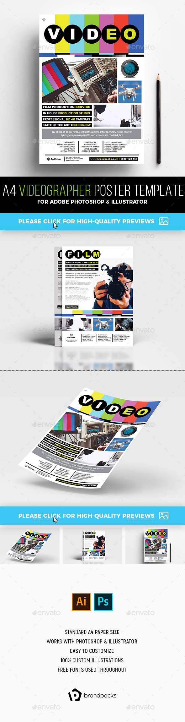 advertising poster template