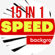 Speed Lines Background Pack. 15 in 1 - VideoHive Item for Sale