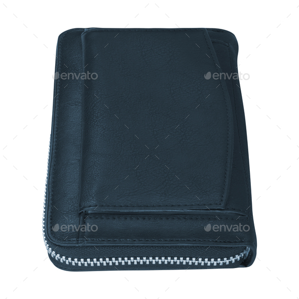 A leather wallet - Stock Photo - Images