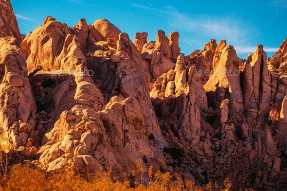 California Desert Rock Formation Stock Photo by duallogic | PhotoDune