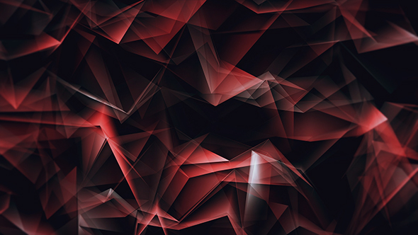 Blurred Polygonal Motion Background Loop