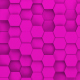 Pink Hexagons Loop Pink Hexagons Loop - VideoHive Item for Sale