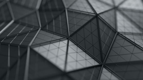 Abstract 3D Polygonal Background