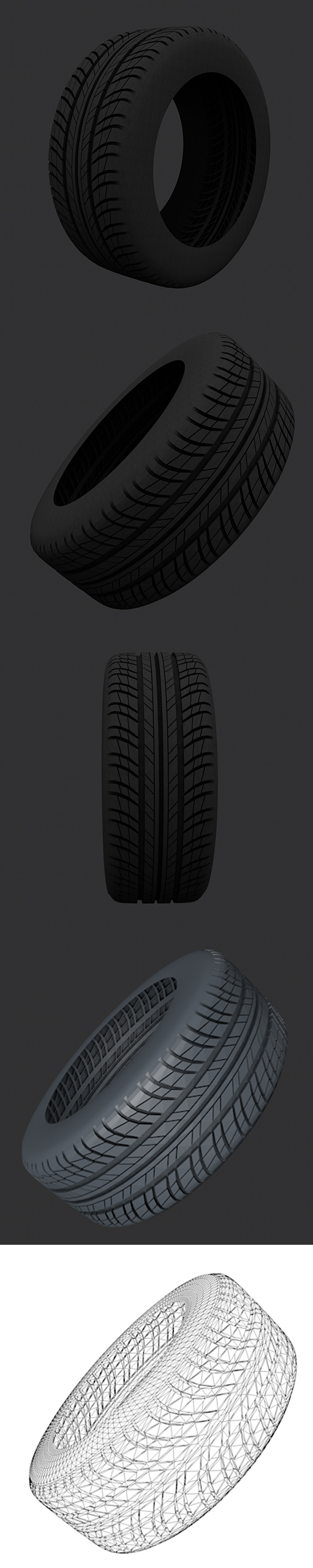 Tire 3D Models - 3Docean 21442135