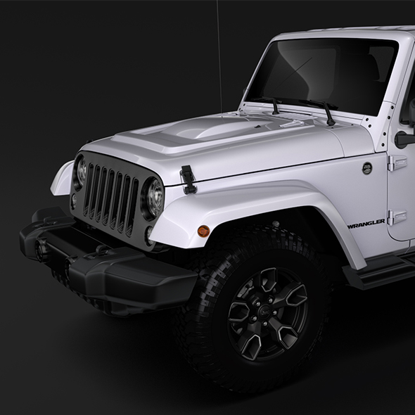 Jeep Wrangler Unlimited - 3Docean 21442744