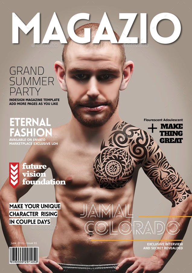 magazine interview template