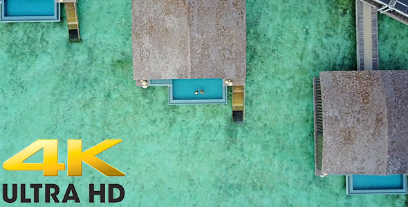 Girl Having Floating Breakfast in Private Infinity Pool alt