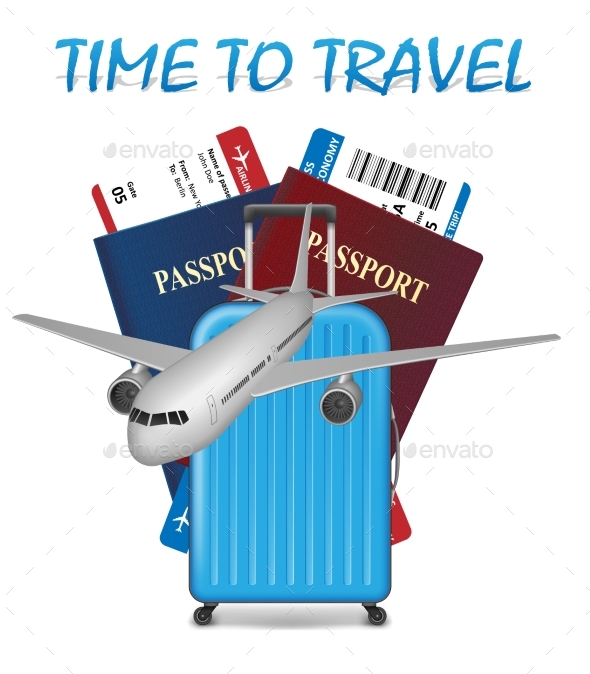 Air Travel International Vacation Concept - Travel Conceptual