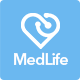 Health Medlife - Health Care HTML template Medlife is a Modern HTML template suited for medical, dental, health, clinics medicine websites. Ths template includes many features designed especially for medical related websites.