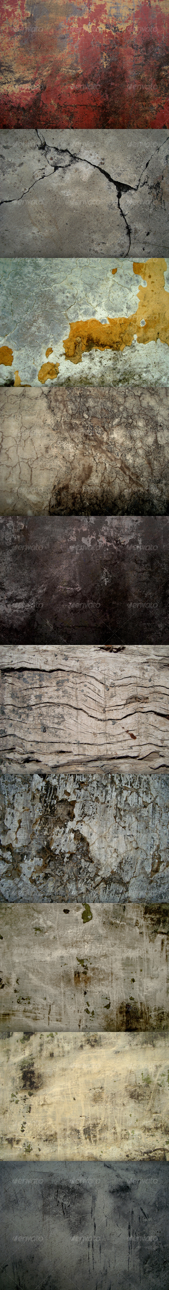 Grunge Textures pack - Industrial / Grunge Textures