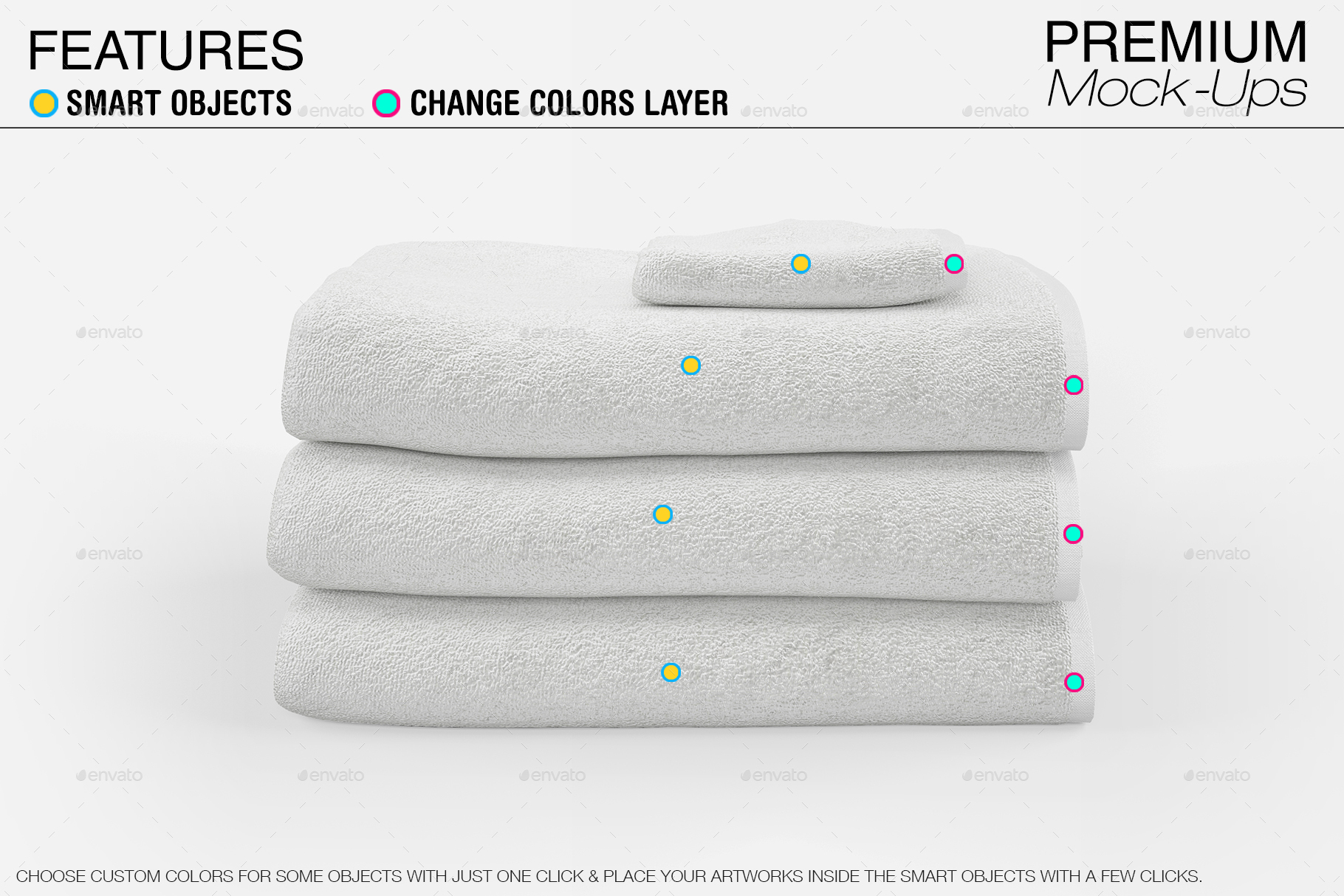 Download Bath Towels Mockup Set by mock-ups | GraphicRiver