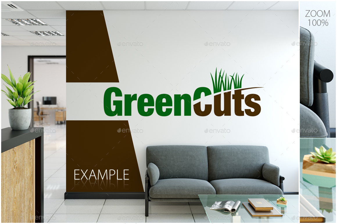 Office Wall Mockup Pack