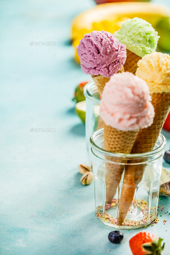 ice cream - Stock Photo - Images