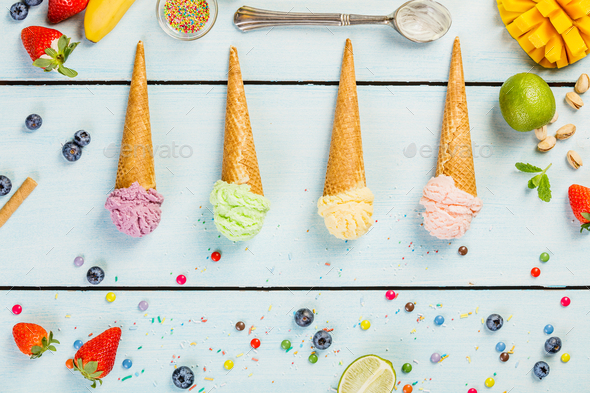 ice cream - Stock Photo - Images